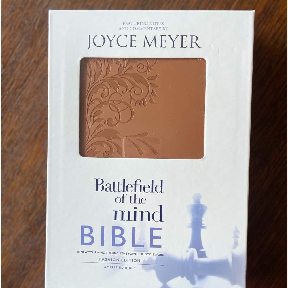 Joyce Meyer Study Bible | Battlefield of the Mind Study Bible | In box